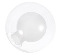 Levemolo Pantalla de Vidrio Redonda para Lámpara de Techo Tulipa Transparente Forma de Bola Recambio para Lámparas Colgantes y Sobremesa Diseño Moderno y Elegante