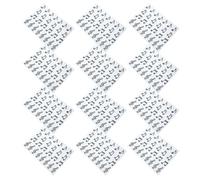 Levemolo Pegatinas de Notas Musicales para Clase de Música, 20 Hojas 540 Piezas en Bopp Negro, Ideales para Actividades de Recompensa y Enseñanza del Ritmo