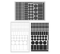 Levemolo Pegatinas de Sombreado Blackout para Routers y Dispositivos Led, Decoracion Verano Material PVC y Eva, Fácil de Aplicar en Hogar o Jardín de Infancia, 3 Hojas