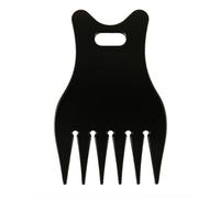 Levemolo Peine de horquilla profesional para hombre 3 piezas ABS, masajeador de cuero cabelludo con función de peinar laca, adecuado para salón y uso en casa