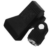 Levemolo Pinza para Micrófono Resistente Resorte Soporte para Micrófono Inalámbrico Cable Accesorio Portátil para Uso Doméstico y Profesional 1 Pieza