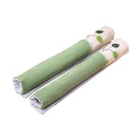 Levemolo Protector para Manijas de Refrigerador de Algodón Verde, 2 Piezas, Lavable a Máquina, Tacto Cómodo, Adecuado para Cocina en Invierno