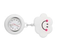 Levemolo Reloj de Enfermera Retráctil Auxiliar de Enfermería Cuerda Telescópica, Silicona Color, Diseño Adorable y Fácil de Llevar para Profesionales de Salud