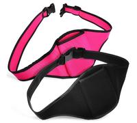 Levemolo Soporte de Micrófono Portátil de Neopreno 2 Piezas, Riñonera para Micrófono Inalámbrico, Cómodo Yoga y Running