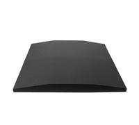 Levemolo Soporte para Cojín de Sofá Hundido de Alta Densidad 50X50 CM Esponja Trapezoidal Negra para Reparación de Asiento Curvo en Muebles, Almohadilla Resistente para Hogar y Oficina