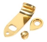 Levemolo Soporte Pulgar de Saxofón de Metal Dorado Ligero para Mantener la Posición Correcta Mano Adecuado para Saxofonistas Profesionales