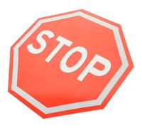 Levemolo Tablero de Señal de Stop Reflectante de Aluminio para Vehículos de Mantenimiento Colores Variados Que Alerta a Conductores y Mantiene la Seguridad Estilo Varios estilos