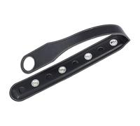 Levemolo Tope Antideslizante para Pica de Violonchelo 849X66X08 CM de Cuero Sintético Negro Almohadilla de Agarre Resistente para Protección del Suelo y Accesorios Musicales para