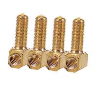 Levemolo Tornillo De Violín Para Arco, Accesorio Metálico De Reparación De 4 Piezas Compatible Violín, Viola y Violonchelo, Práctico Para Mantener Partes Del Instrumento y Solucionar Problemas