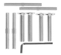 Levemolo Tornillos de Acero para Rascador Gato Llave Tornillos de Doble Extremo y Cabeza Plana Repuestos Duraderos para Rascador Gatos