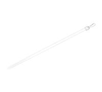 Levemolo Varilla para Persiana Vertical Transparente de 17 Pulgadas Accesorio Acrílico para Cortinas Varita Inclinable Ergonómica para Abrir y Cerrar Persianas sin Esfuerzo Pieza de