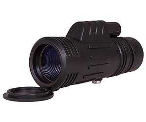Levenhuk Atom 10x42 Monocular Compacto y Ligero - Catalejo de Bolsillo con Aumento de 10x, Enfoque con Una Sola Mano y Correa de Muñeca, Compatible con Gafas