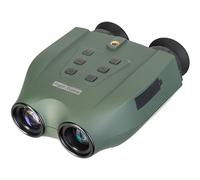 Levenhuk Atom DNB250 Prismáticos Digitales de Visión Diurna y Nocturna con Zoom 1-8x, Iluminador Infrarrojo, Batería Recargable y Trípode de Sobremesa