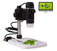 Levenhuk DTX 90 USB Microscopio Digital con Cámara de 5 MP, 10-300x | USB para PC y Mac, Fotos y Vídeos, Escala de Medición Integrada, Ideal para Electrónica, Aficiones, Coleccionismo y Estudio