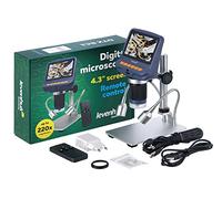 Levenhuk DTX RC1 Microscopio Digital de Mano con Control Remoto, Rango de Ampliación de 3X-220x y Pantalla LCD de 4,3 Pulgadas
