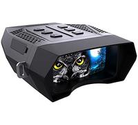 Levenhuk Halo 13X Plus Prismáticos Digitales de Visión Nocturna, 400 m | Iluminación IR, con Pantalla LCD, Fotos y Vídeos Full HD, Impermeable, Ideal para Caza, Actividades al Aire Libre y Seguridad