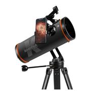 Levenhuk Kelvin Nova Plus 114/500 Fototelescopio, Telescopio Smartphone Profesional Newton Reflector Adultos con Montura Altacimutal para Astrofotografía y Observación Cielo Profundo