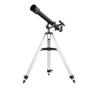 Levenhuk New Skyline Base 60/700 AZ2 Telescopio Astronómico para Adultos y Principiantes, Refractor Acromático, Montura Altacimutal, Trípode Ajustable, Lente Barlow 2X y Filtro Lunar Incluidos