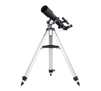 Levenhuk New Skyline Base 70/500 AZ2 Telescopio Astronómico para Adultos y Principiantes, Refractor Compacto con Óptica Multirrecubierta, Montura Altacimutal, Barlow 2X, Trípode y Accesorios