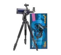 Levenhuk New Skyline Base MAK 80/850 AZ-M Telescopio Maksutov-Cassegrain Adultos Principiantes con Montura Altacimutal, Adaptador Smartphone, Trípode Ajustable y Bolsas Transporte