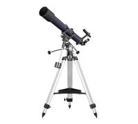 Levenhuk New Skyline Plus 90/900 EQ2 Telescopio Adultos Refractor Acromático con Montura Ecuatorial EQ2, Rosca T para Cámara DSLR, Trípode Ajustable para Astrofotografía, Objetos Cielo Profundo