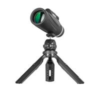 Levenhuk New Wise Plus 12 x 42 Monocular - Telescopio de bolsillo compacto y ligero con ópticas Bak-4, compatible con trípode - para senderismo, observación de aves, camping, caza, viajes y conciertos
