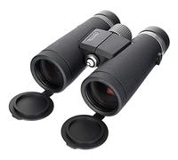 Levenhuk Nitro ED 10x42 - Prismáticos de Campo de Alta Potencia, Resistentes al Agua, con Funda, Correa y Tapas Protectoras Incluidos en el Kit