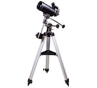 Levenhuk Skyline Plus 90 MAK Telescopio Astronómico Maksutov-Cassegrain | Apertura 90 mm, Montura EQ1, Design Compacto y Portátil, Ideal para Observar Luna, Saturno, Estrellas Dobles y Nebulosas