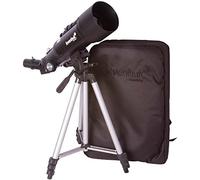 Levenhuk Skyline Travel 70 Telescopio Astronómico Refractor Portátil | Diseño Compacto y Fácil de Transportar, Montura AZ, Accesorios Incluidos, Ideal para Luna, Planetas y Observación Terrestre