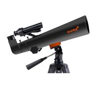Levenhuk Kelvin Nova Base 70/400 Fototelescopio, Telescopio Smartphone, Catalejo, Ultracompacto Principiantes, Montura Altacimutal, para Astrofotografía y Observación Espacio Profundo