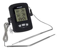 Levenhuk Wezzer Cook MT60 - Unidad de Temperatura de Cocción Fácil de Usar con Temporizador y 2 Sondas Térmicas con Cables Largos y Flexibles