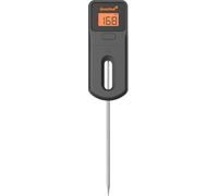 Levenhuk Wezzer Grill BT10 - Termómetro de cocina digital con sonda larga, LCD, temporizador y alarma, compatible con Bluetooth y aplicación, perfecto para carne, barbacoa, horno, parrilla y ahumadero