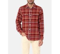 Levi's Levi's - Camisa de algodón de hombre de manga larga fit relajado. Marrón Talla L