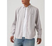 Levi's Camiseta para Hombre con Botones auténticos, Waylon Delici Stripe, L