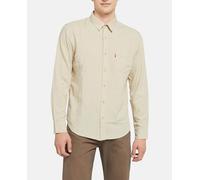 Levi's Levi's - Camisa lisa de hombre regular. Beige Talla 42