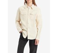 Levi's Barstow Western Standard Camisetas Woven, Eddlyn Ecru, S para Hombre