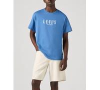 Levi's Levi's - Camiseta de hombre de manga corta con cuello redondo. Azul Talla 36