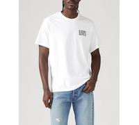 Levi's Levi's - Camiseta de hombre de manga corta con cuello redondo. Blanco Talla 42