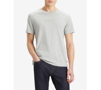 Levi's Levi's - Camiseta de hombre de manga corta con cuello redondo. Gris Talla S