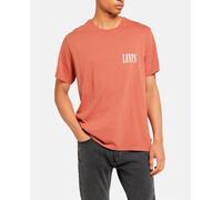 Levi's Levi's - Camiseta de hombre de manga corta con cuello redondo. Rojo Talla 36