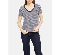 Levi's Levi's - Camiseta de mujer de manga corta cuello pico. Azul marino Talla 38