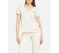 Levi's Levi's - Camiseta de mujer de manga corta cuello pico. Blanco Talla 38