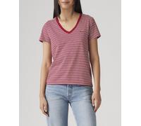 Levi's Levi's - Camiseta de mujer de manga corta cuello pico. Rojo Talla 36