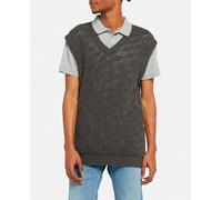 Levi's Levi's - Chaleco de punto de hombre de pico. Azul marino Talla 44