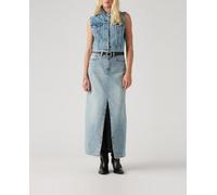 Levi's Levi's - Falda vaquera larga Ankle Column™. Azul claro Talla 36-38