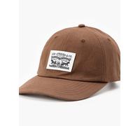 Levi's Levi's - Gorra de algodón con logo frontal de hombre. Marrón oscuro Talla Talla única