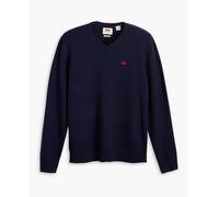 Levi's Levi's - Jersey de hombre de manga larga con cuello pico liso. Azul marino Talla S