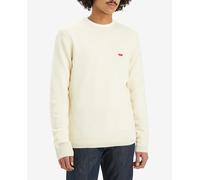 Levi's Levi's - Jersey de hombre de manga larga con cuello redondo liso. Crema Talla S