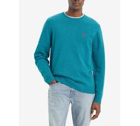 Levi's Levi's - Jersey de hombre de manga larga con cuello redondo liso. Verde Agua Talla XS