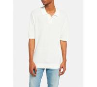 Levi's Levi's - Jersey de hombre tipo polo con toque de lino. Blanco Talla 40